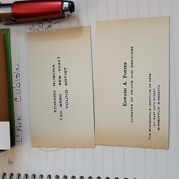 EDWARD RUSCHA ART BOOK - Picture 3 of 9